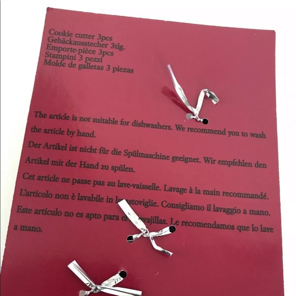 Villeroy & Boch Christmas Cookie Cutter Set BRAND NEW - Picture 8 of 8